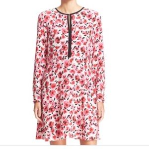 Kate Spade rose silk dress